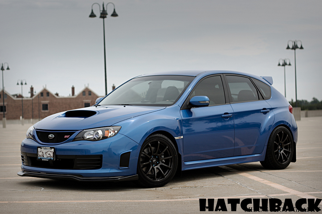 2015 WRX STI Hyperblue Back