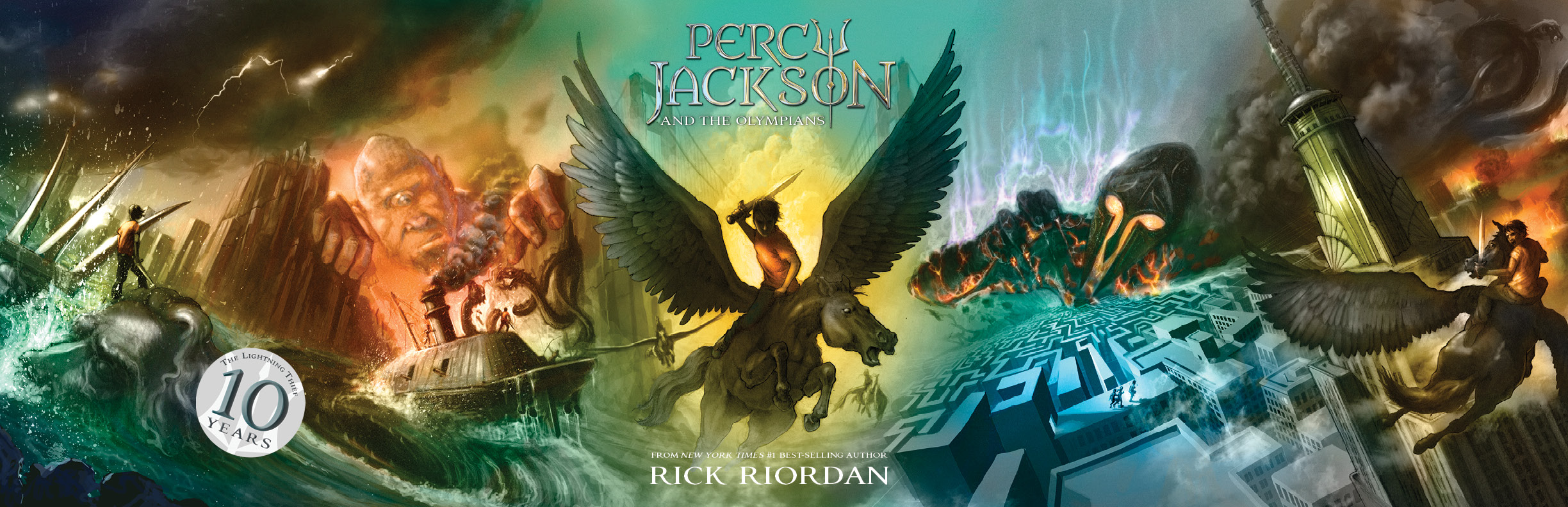 percy jackson series cover